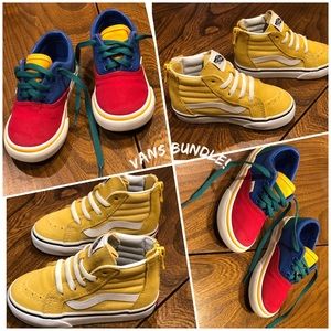 PRISTINE VANS Sk8 Hi-zips & VANS Era Skate Shoes!